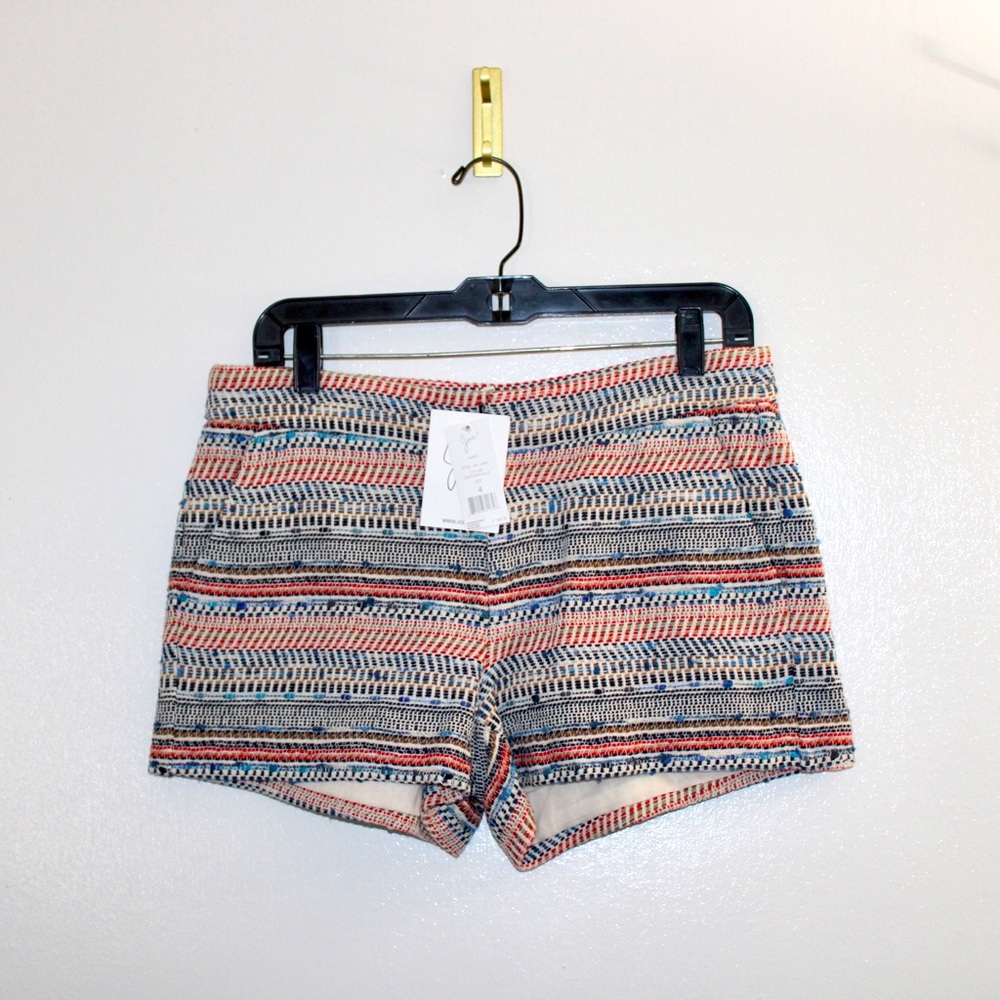NWT JOIE Shorts in Colorful Pattern Size 4